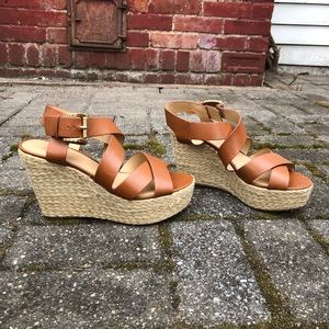 MICHAEL KORS WEDGE SANDALS